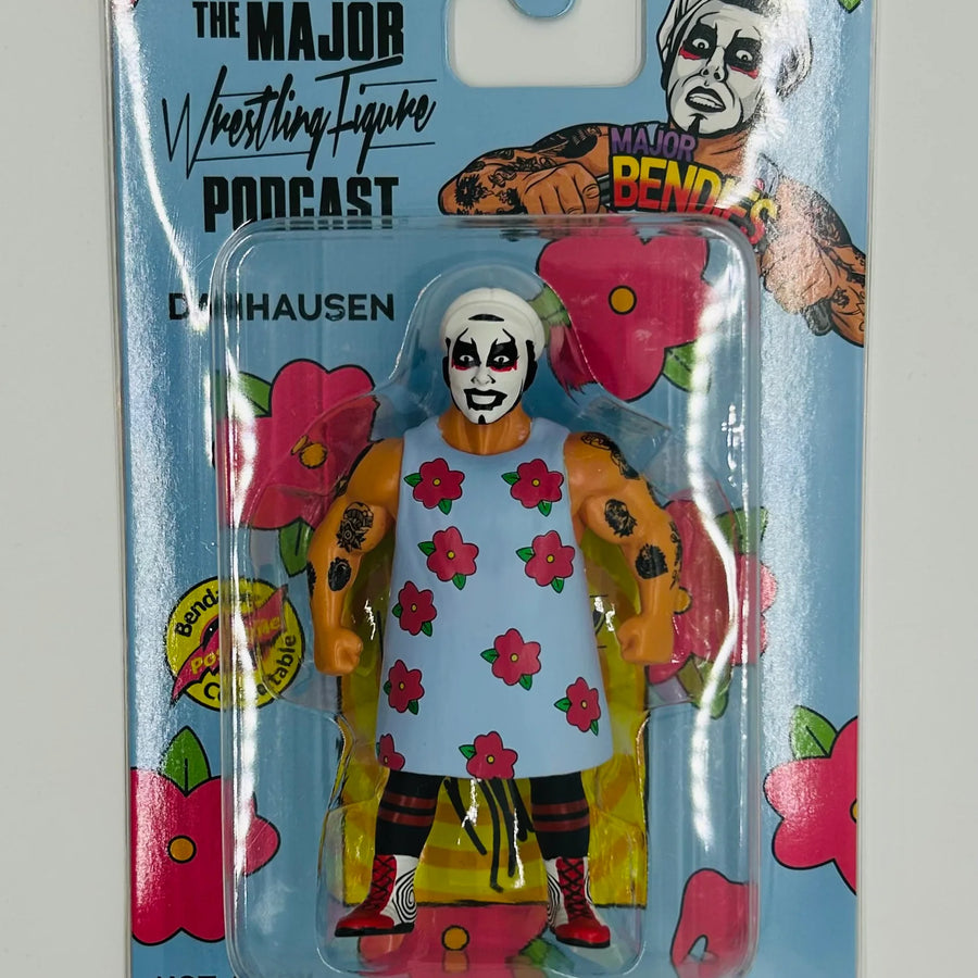 Major Wrestling Figure Podcast Major Bendies Danhausen In Muumuu Action & Toy Figures PWcatalog