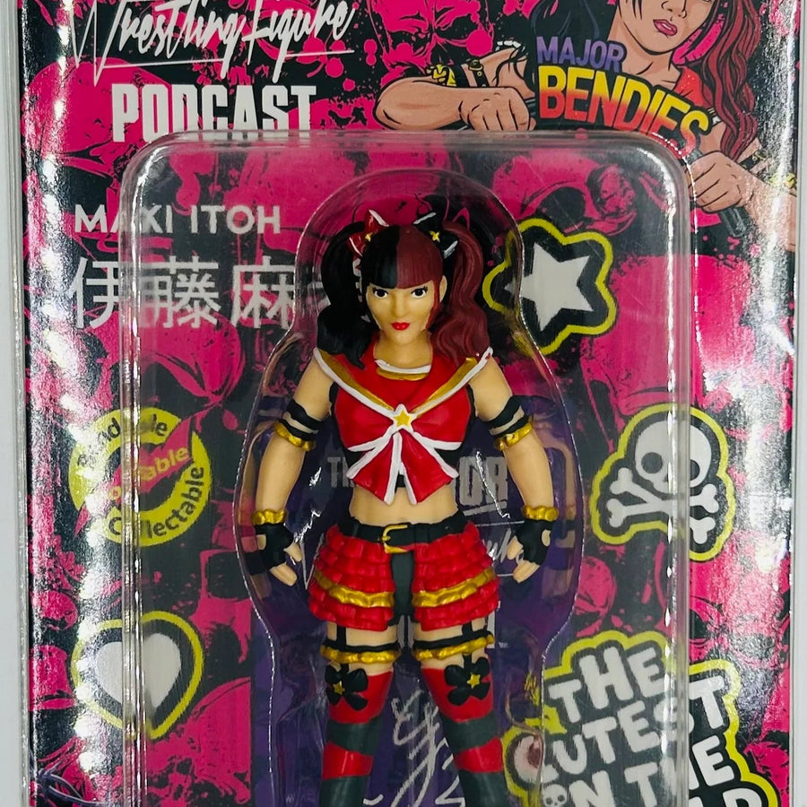 Major Wrestling Figure Podcast Major Bendies Maki Itoh Action & Toy Figures PWcatalog