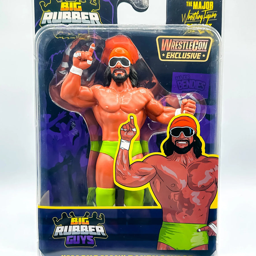 Big Rubber Guys WrestleCon Exclusive "Macho Man" Randy Savage Action & Toy Figures PWcatalog
