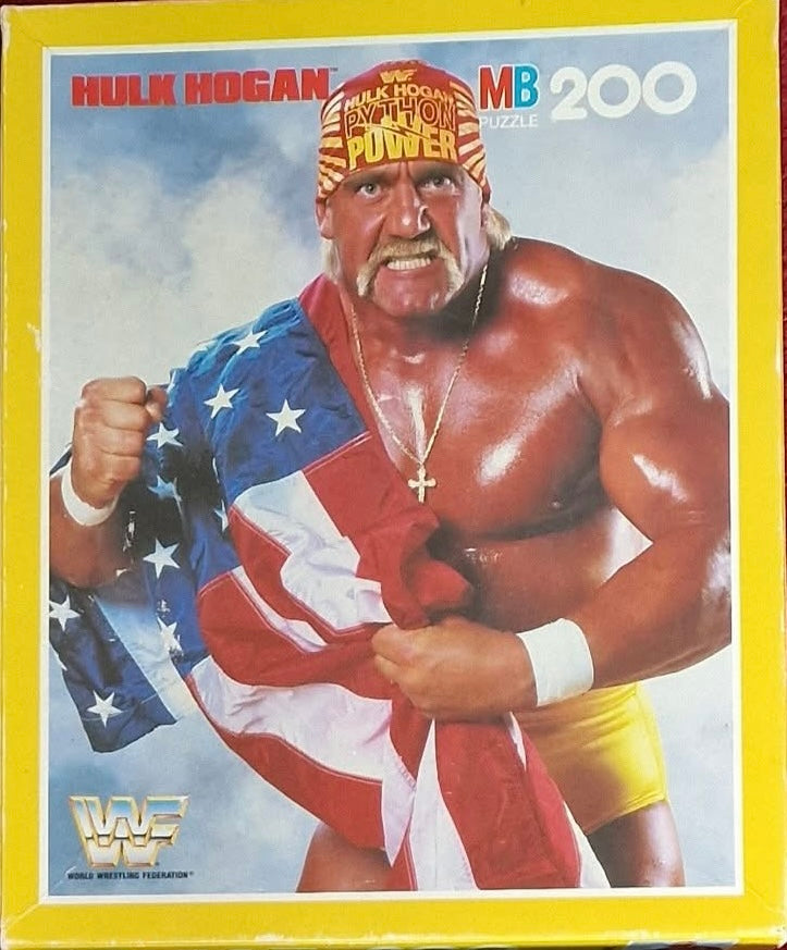 Hulk Hogan WWF Jigsaw Puzzle PWcatalog