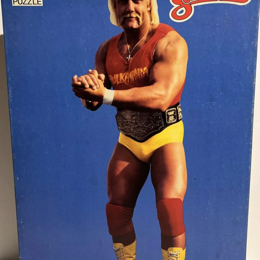 Hulk Hogan WWF Jigsaw Puzzle Wrestling Superstars PWcatalog