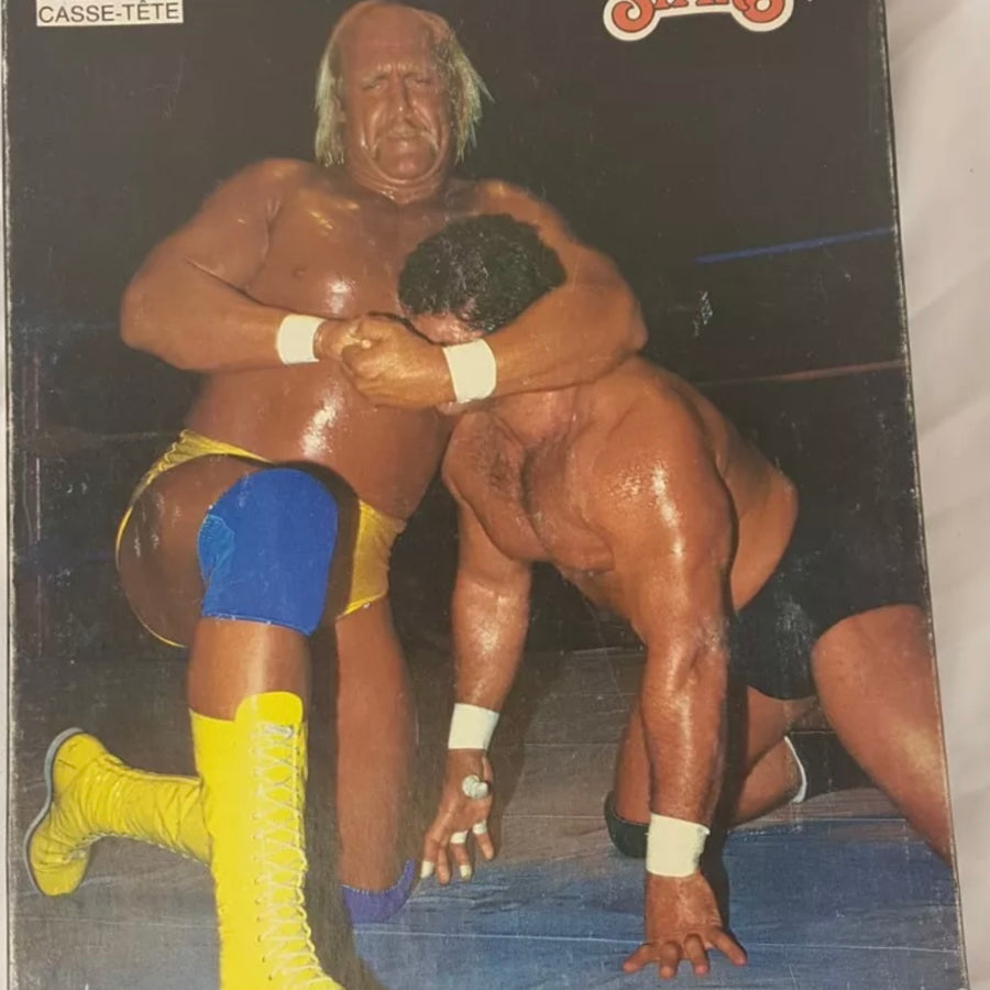 Hulk Hogan WWF Jigsaw Puzzle Wrestling Superstars PWcatalog