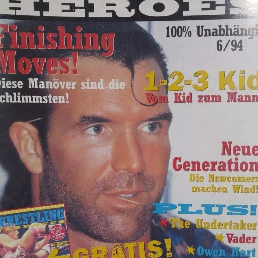 TV Wrestling Heroes 6/1994 Germany Magazine PWcatalog