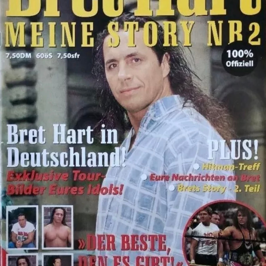 Bret Hart Meine Story Volume 2 Magazine PWcatalog