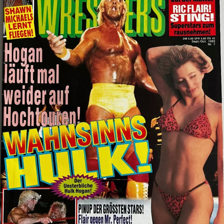 Superstar Wrestlers 7 Sep./Oct. 1993 from Germany Magazine PWcatalog
