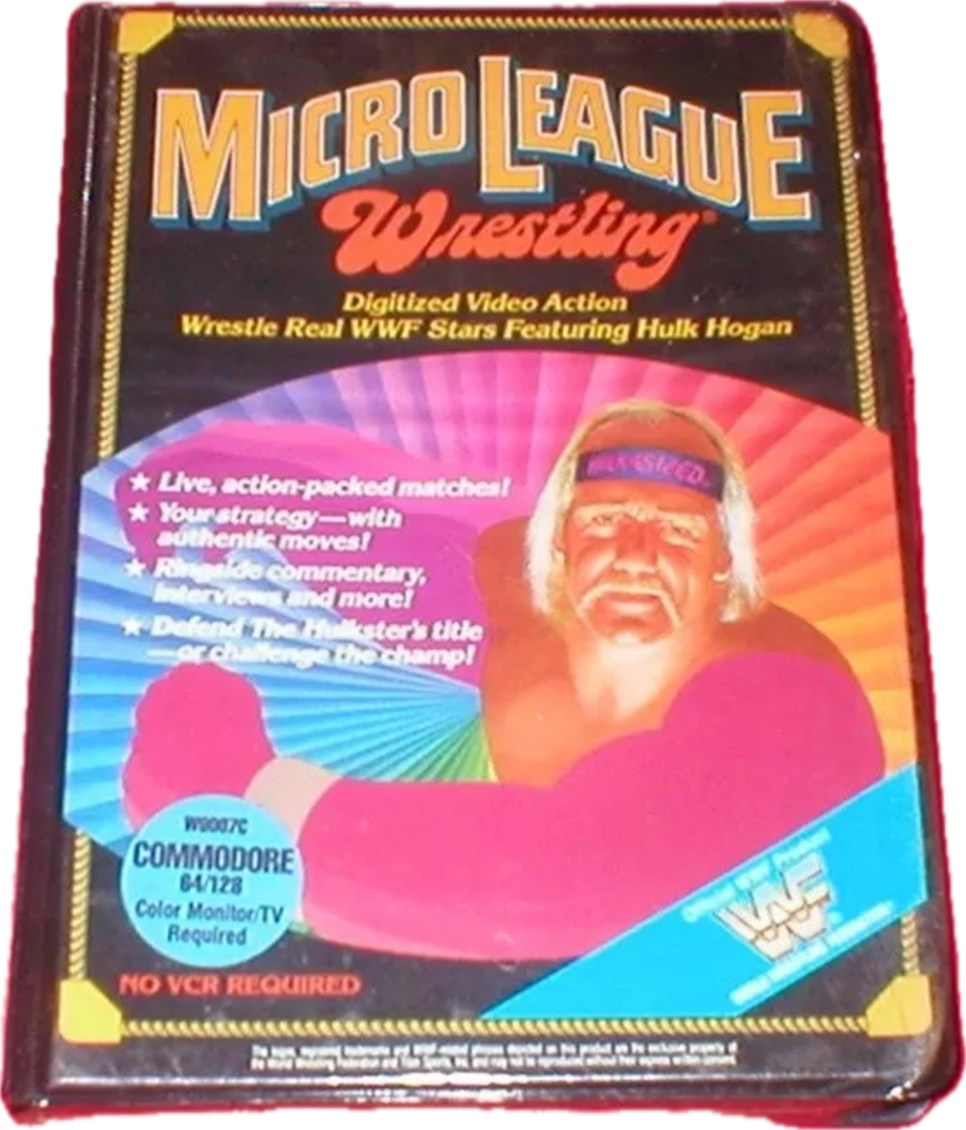WWF MicroLeague Wrestling [Commodore 64] PWcatalog