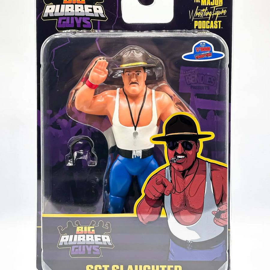 Big Rubber Guys NYCC Exclusive Sgt. Slaughter Action & Toy Figures PWcatalog