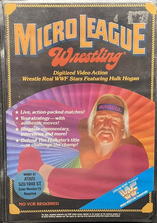 WWF MicroLeague Wrestling [Atari ST]