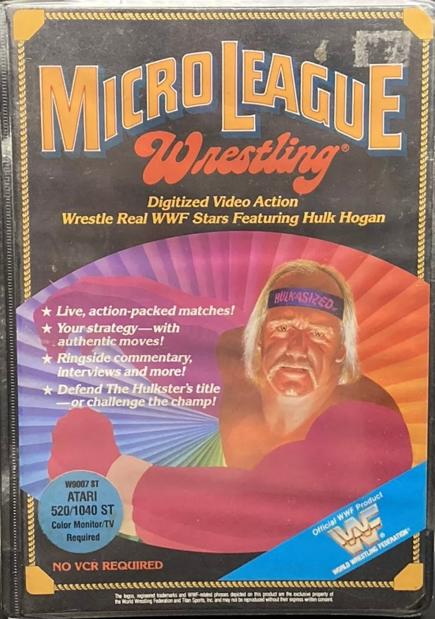 WWF MicroLeague Wrestling [Atari ST]
