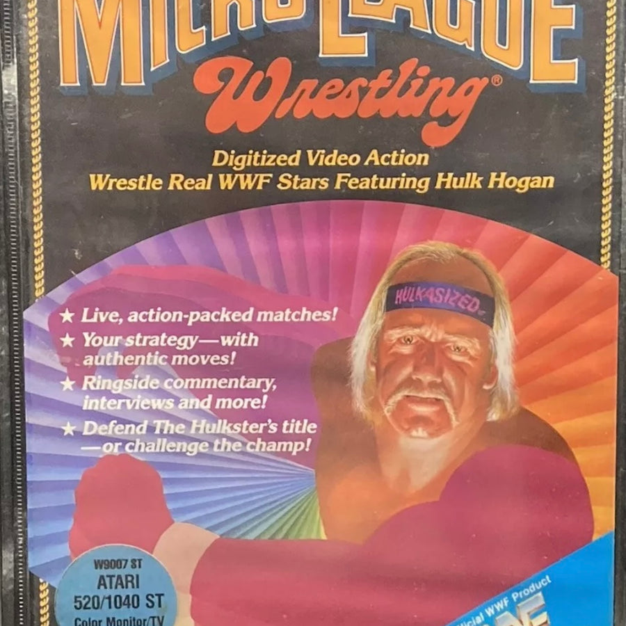 WWF MicroLeague Wrestling [Atari ST] PWcatalog