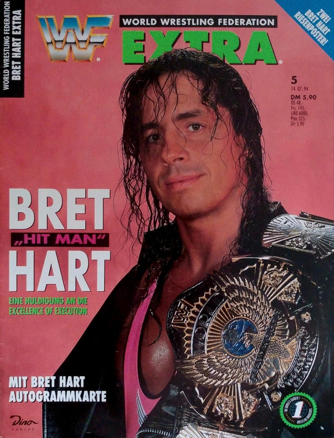 WWF Extra Magazine #5 July 1994 from Germany Magazine PWcatalog