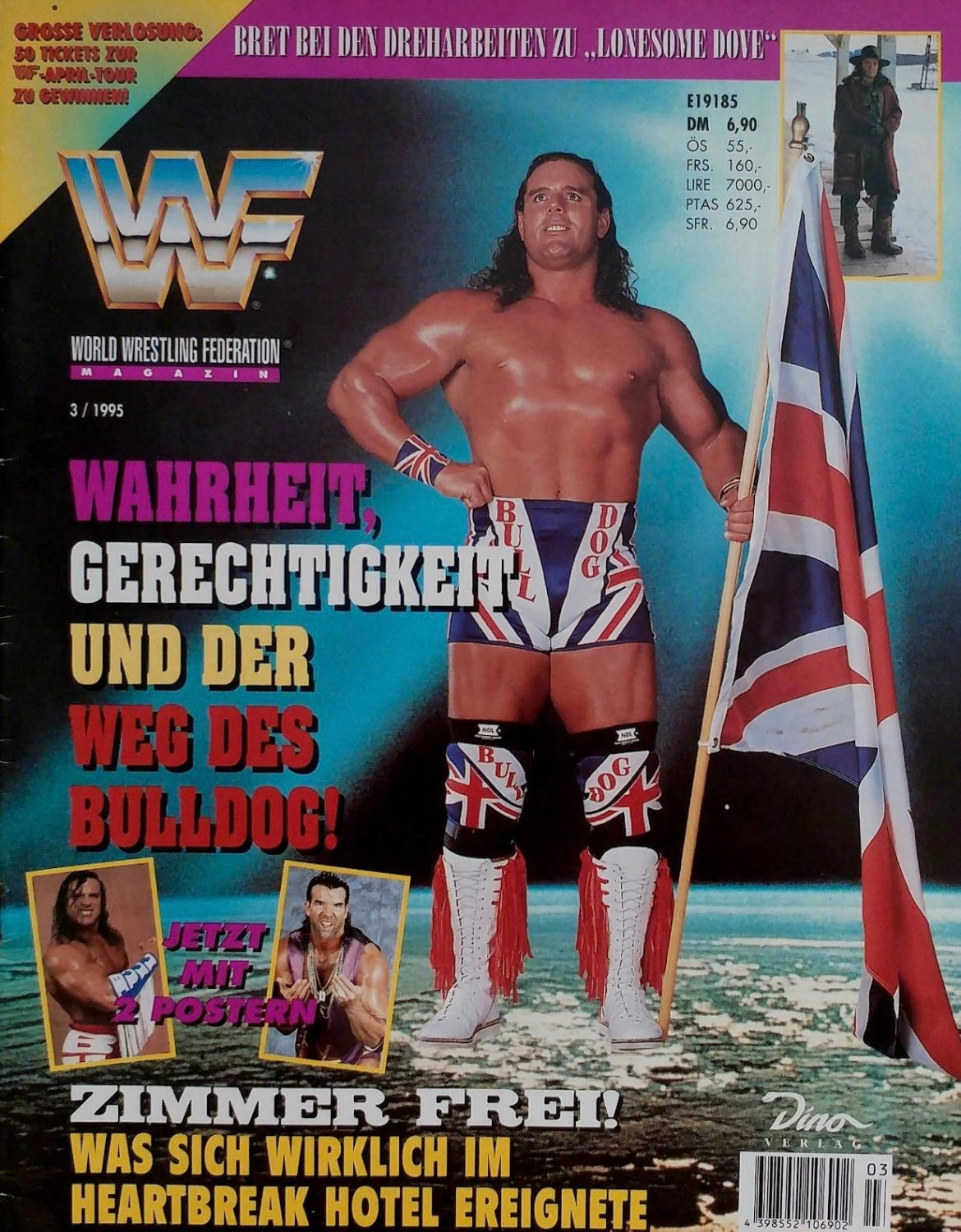 WWF Magazine March 1995 from Germany Magazine PWcatalog