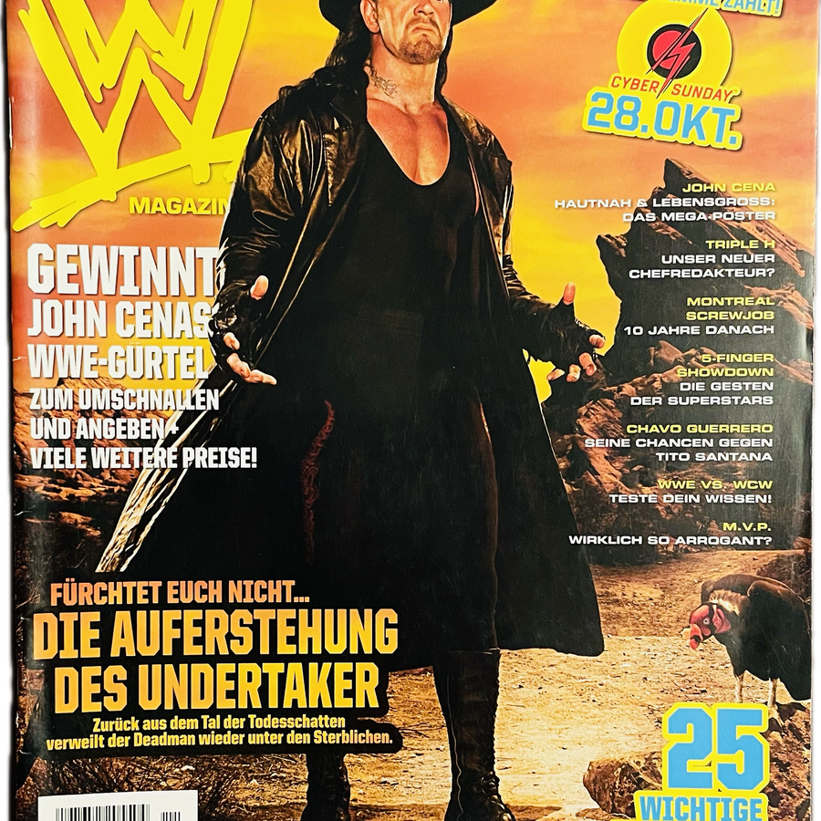 WWE Magazine November 2007 from Germany Magazine PWcatalog