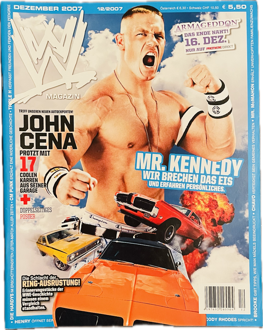 WWE Magazine December 2007 from Germany