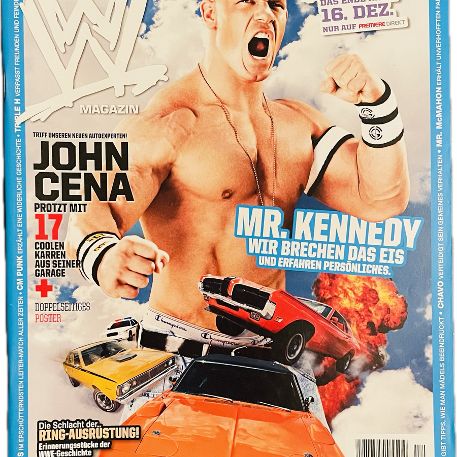 WWE Magazine December 2007 from Germany Magazine PWcatalog