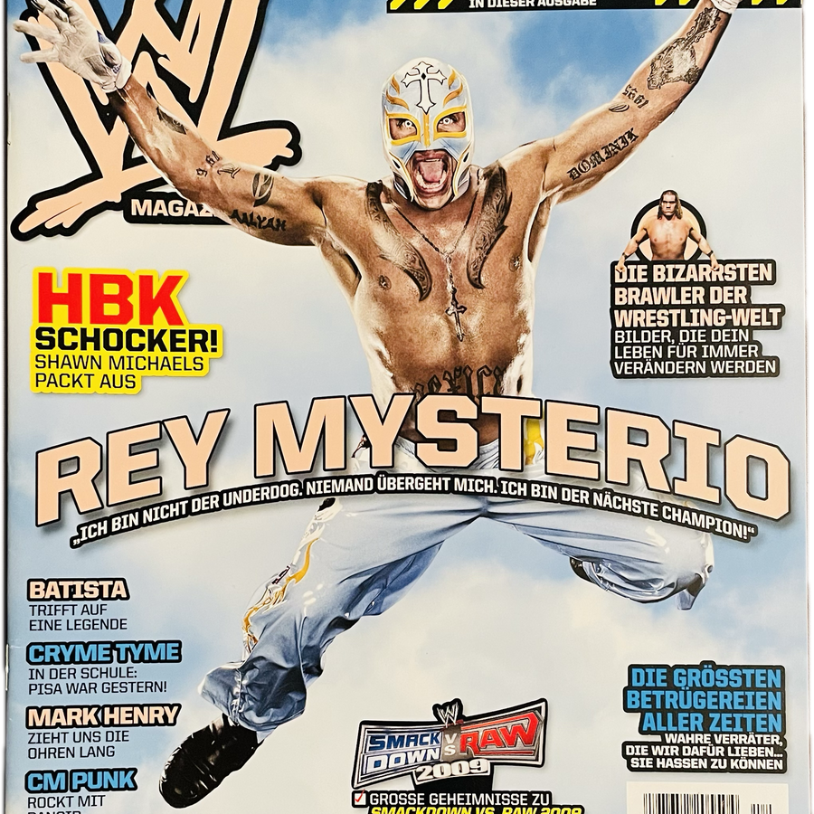 WWE Magazine December 2008 from Germany Magazine PWcatalog