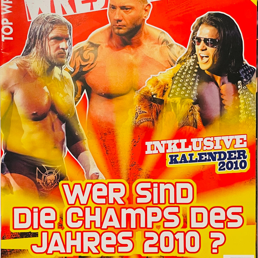 Top Wrestling #8 February 2010 from Germany Magazine PWcatalog