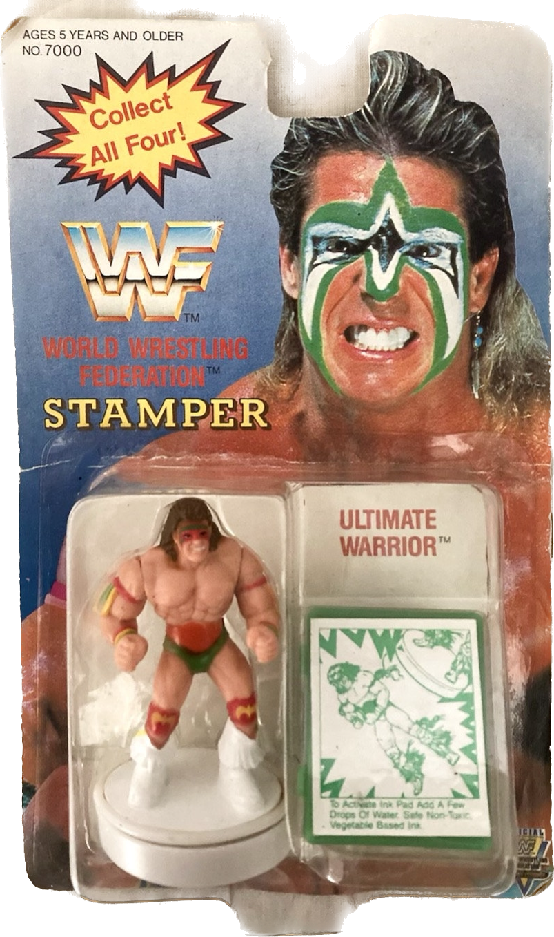 Pressers International Stamper 1991 Ultimate Warrior PWcatalog