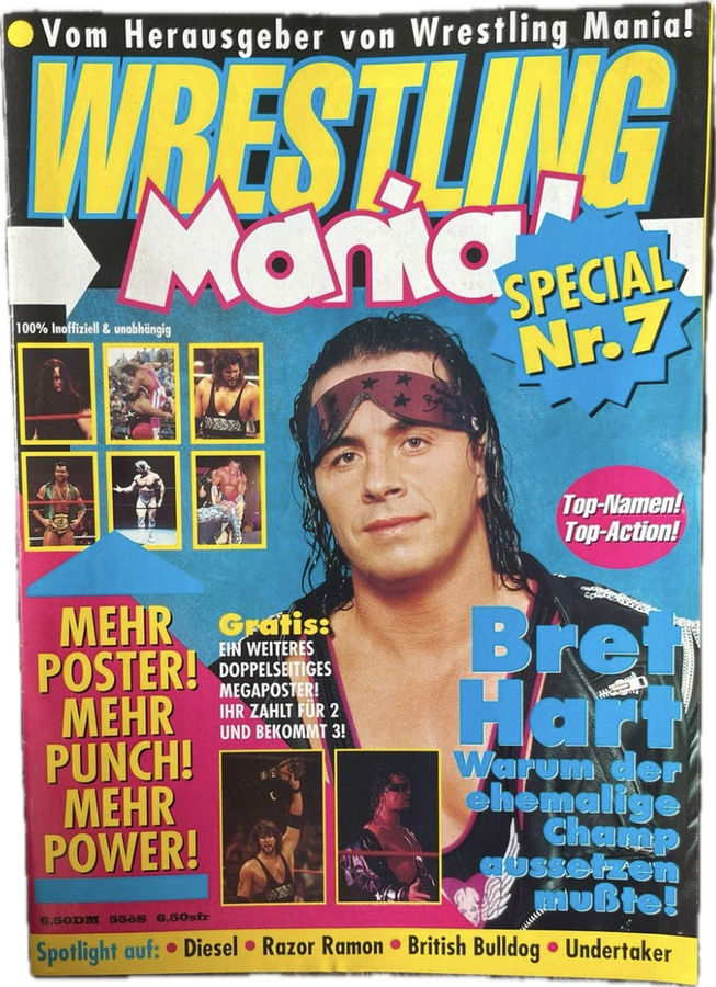 Wrestling Mania! Special No. 7 Germany Magazine PWcatalog