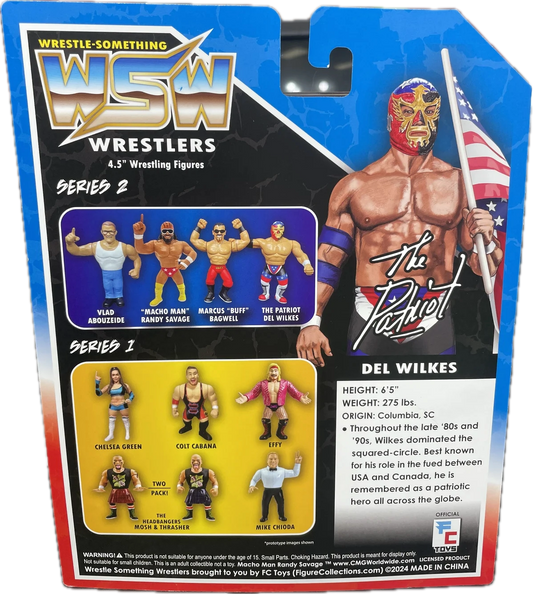 FC Toys Wrestle-Something Wrestlers Series 2 Del Wilkes The Patriot PW Catalog
