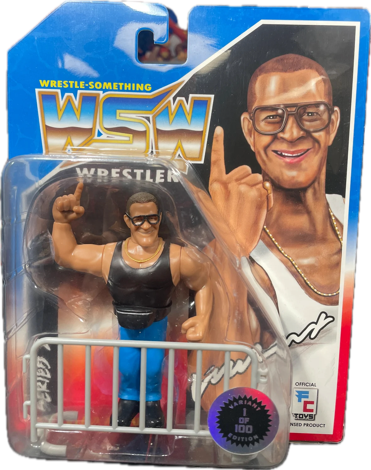 FC Toys Wrestle-Something Wrestlers Series 2 "The Superfan" Vlad Abouzeide [Black Shirt Variant] PW Catalog