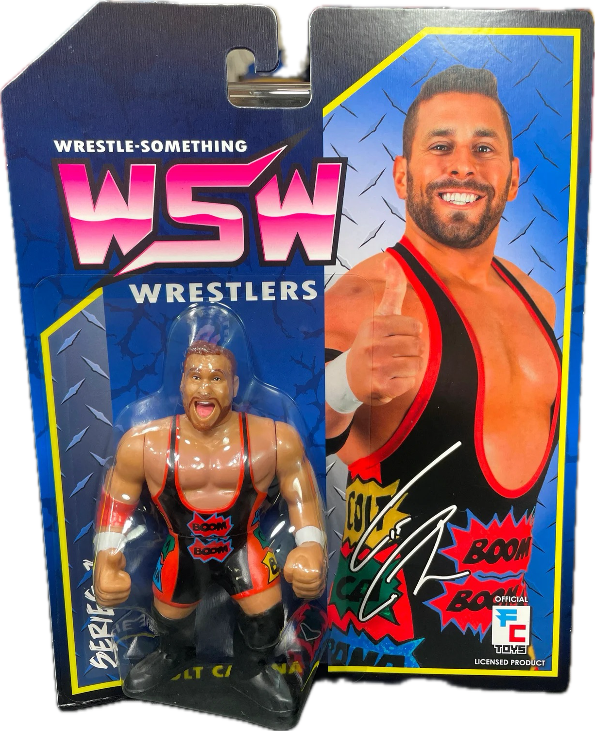 FC Toys Wrestle-Something Wrestlers Series 1 Colt Cabana [Black & Orange Singlet] PW Catalog