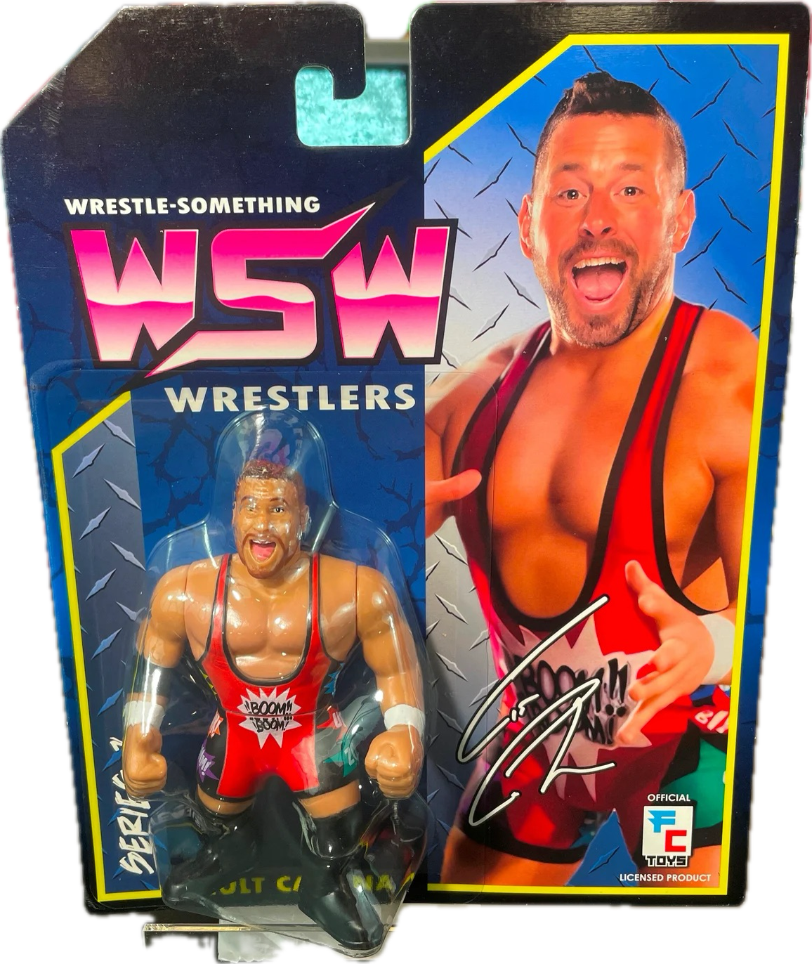 FC Toys Wrestle-Something Wrestlers Series 1 Colt Cabana [Orange & Black Singlet] PW Catalog