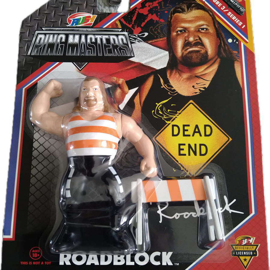 Rush Collectibles Ring Masters Series 1 Roadblock [UK Variant] PW Catalog