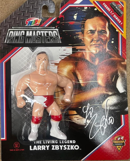 Rush Collectibles Ring Masters Series 1 "The Living Legend" Larry Zbyszko [UK Variant] PW Catalog