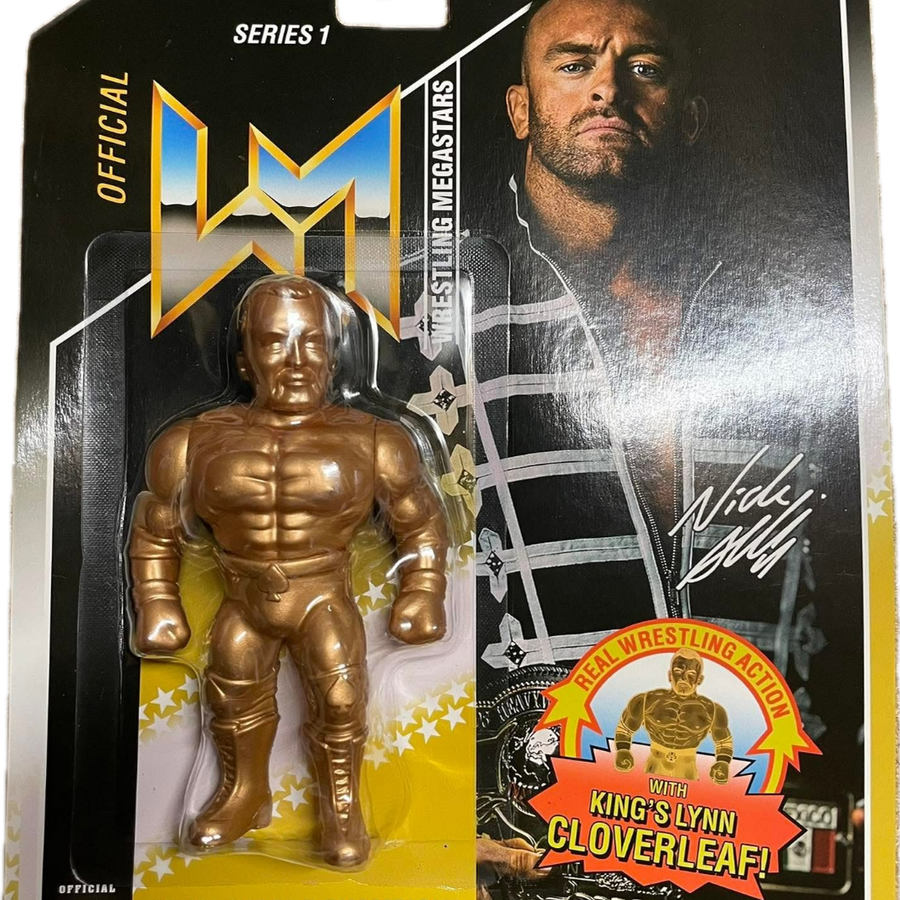 Chella Toys Wrestling Megastars 1 "Real World Champion" Nick Aldis [Gold Variant] Action & Toy Figures Pwcatalog