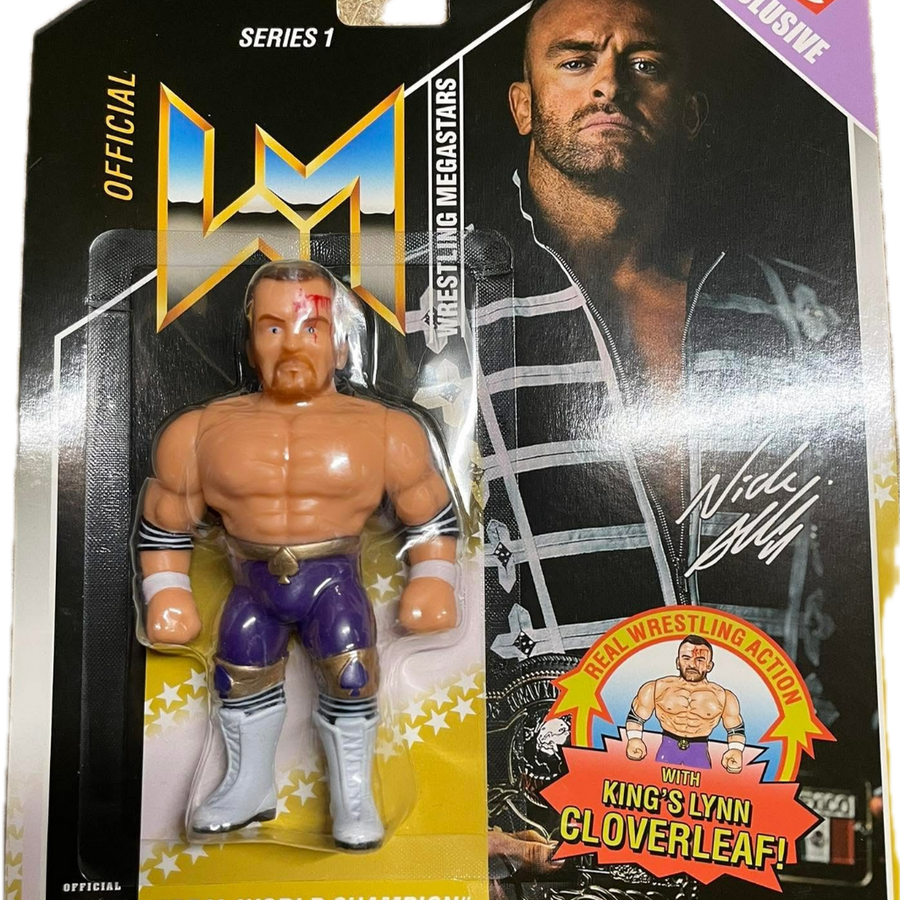 Chella Toys Wrestling Megastars 1 "Real World Champion" Nick Aldis [Bloody Variant] Action & Toy Figures Pwcatalog