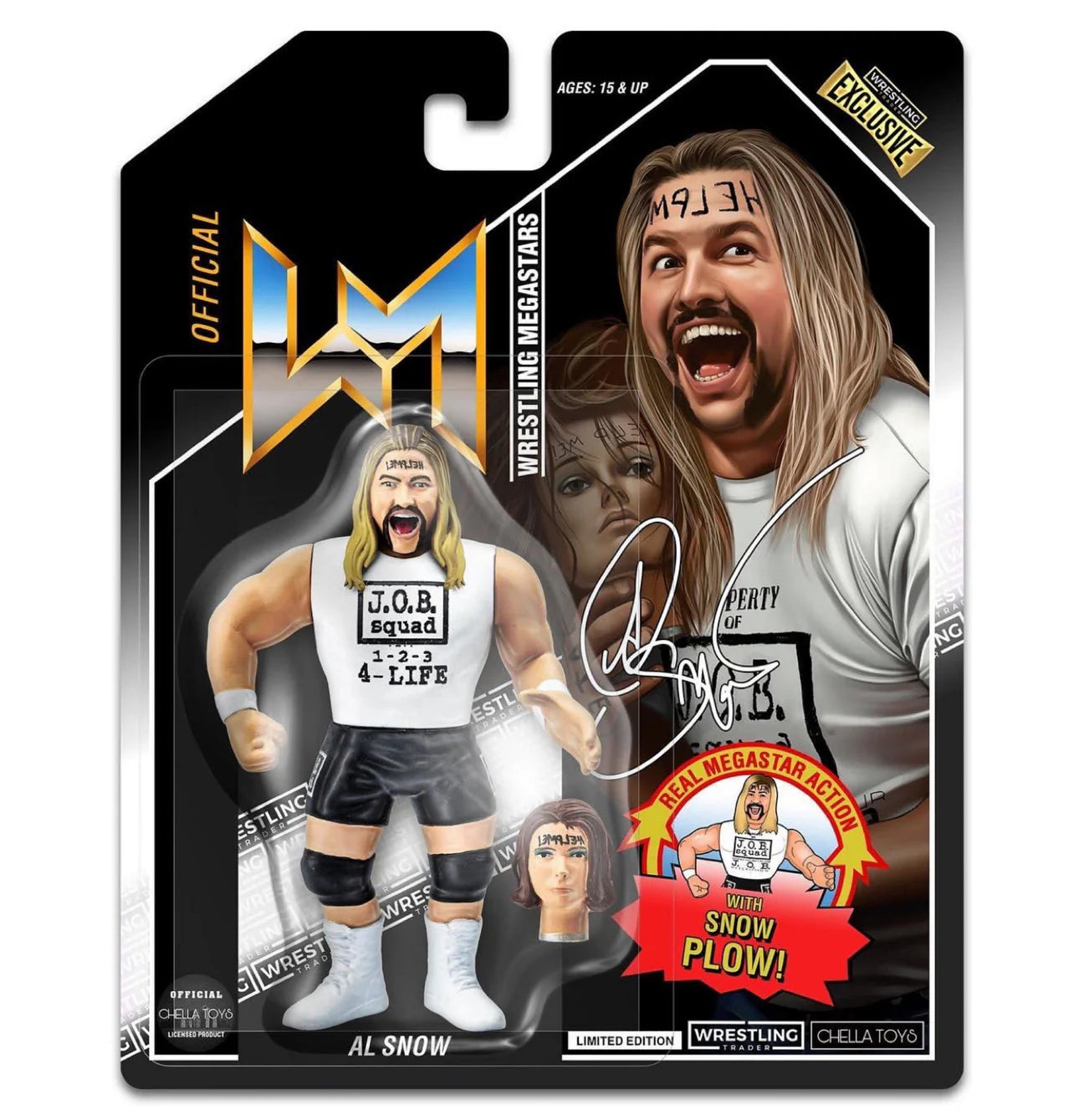 Chella Toys Wrestling Megastars Al Snow & Head [Exclusive] Action & Toy Figures Pwcatalog