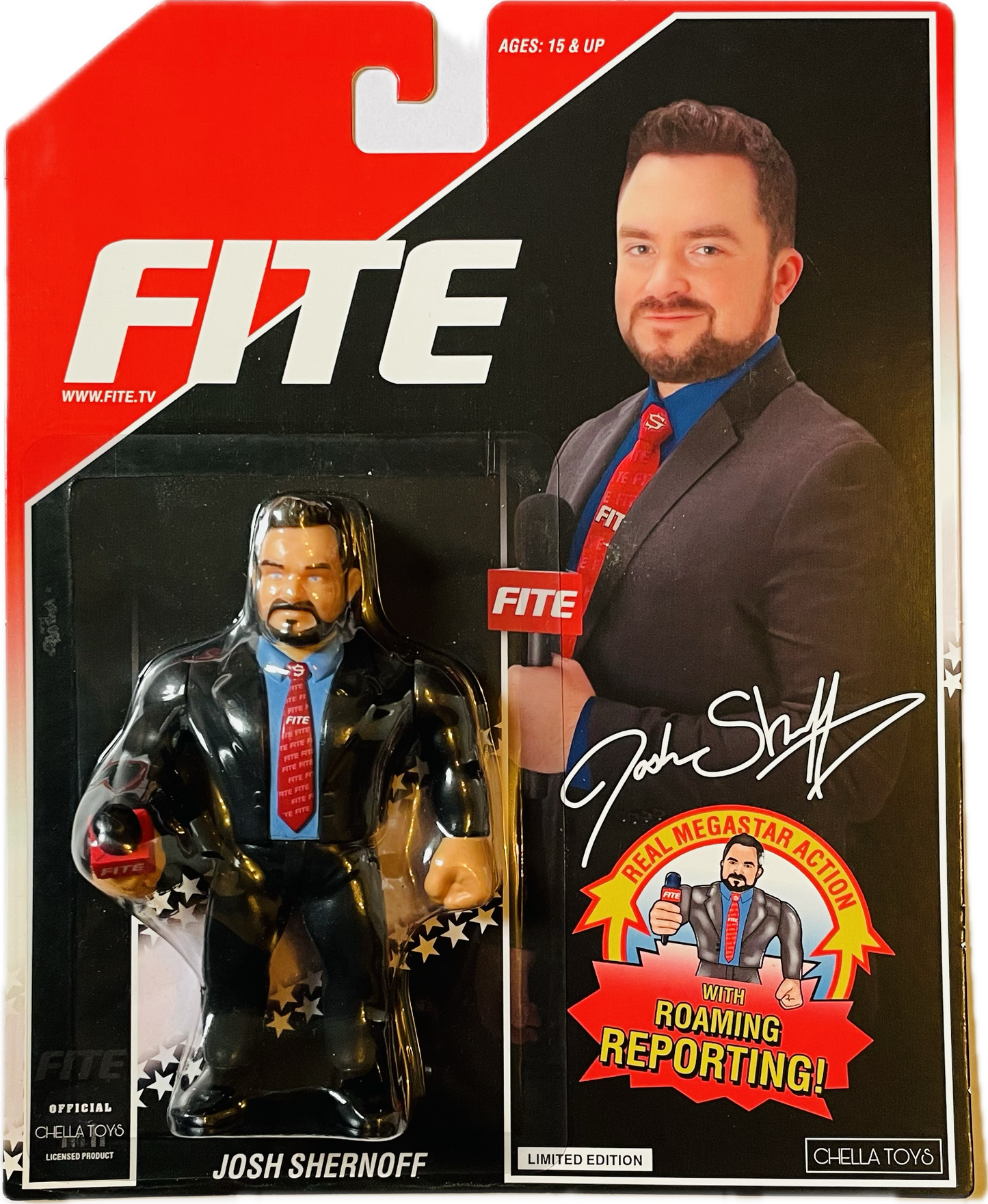 Chella Toys Wrestling Megastars Josh Shernoff [Fite Variant] Action & Toy Figures Pwcatalog