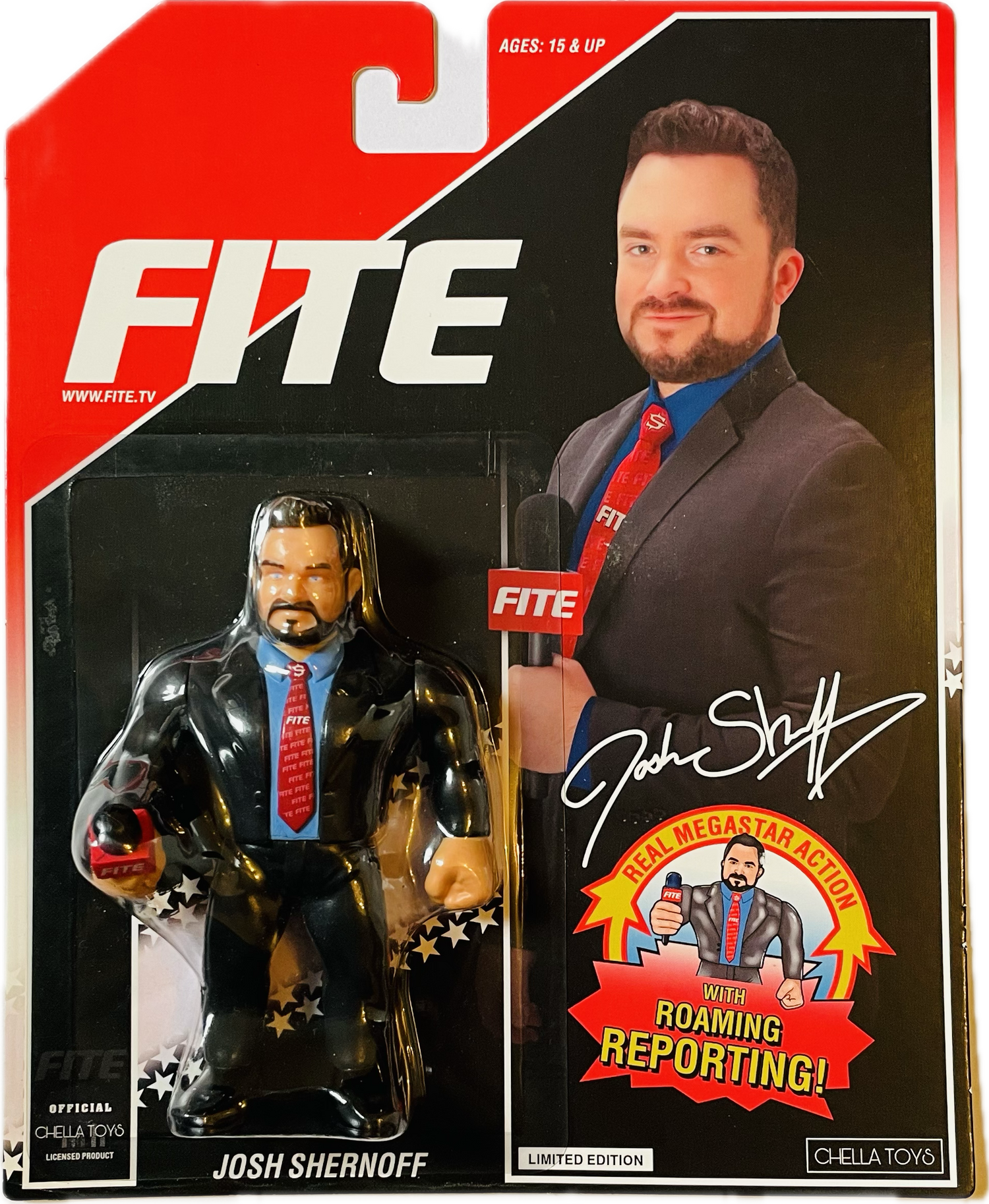 Chella Toys Wrestling Megastars Josh Shernoff [Fite Variant] Action & Toy Figures Pwcatalog