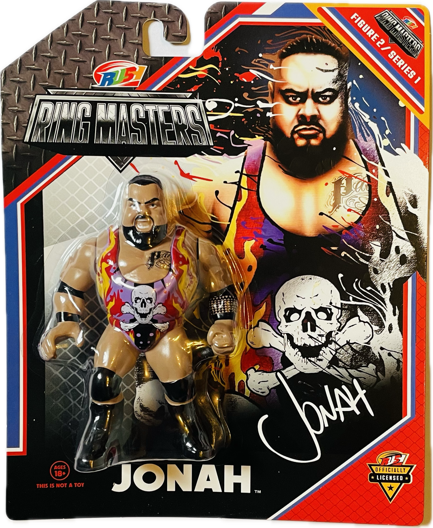 Rush Collectibles Ring Masters Series 1 Jonah PW Catalog