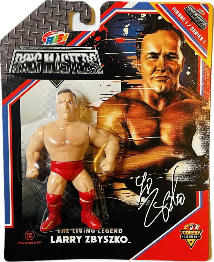 Rush Collectibles Ring Masters Series 1 "The Living Legend" Larry Zbyszko [US Variant]