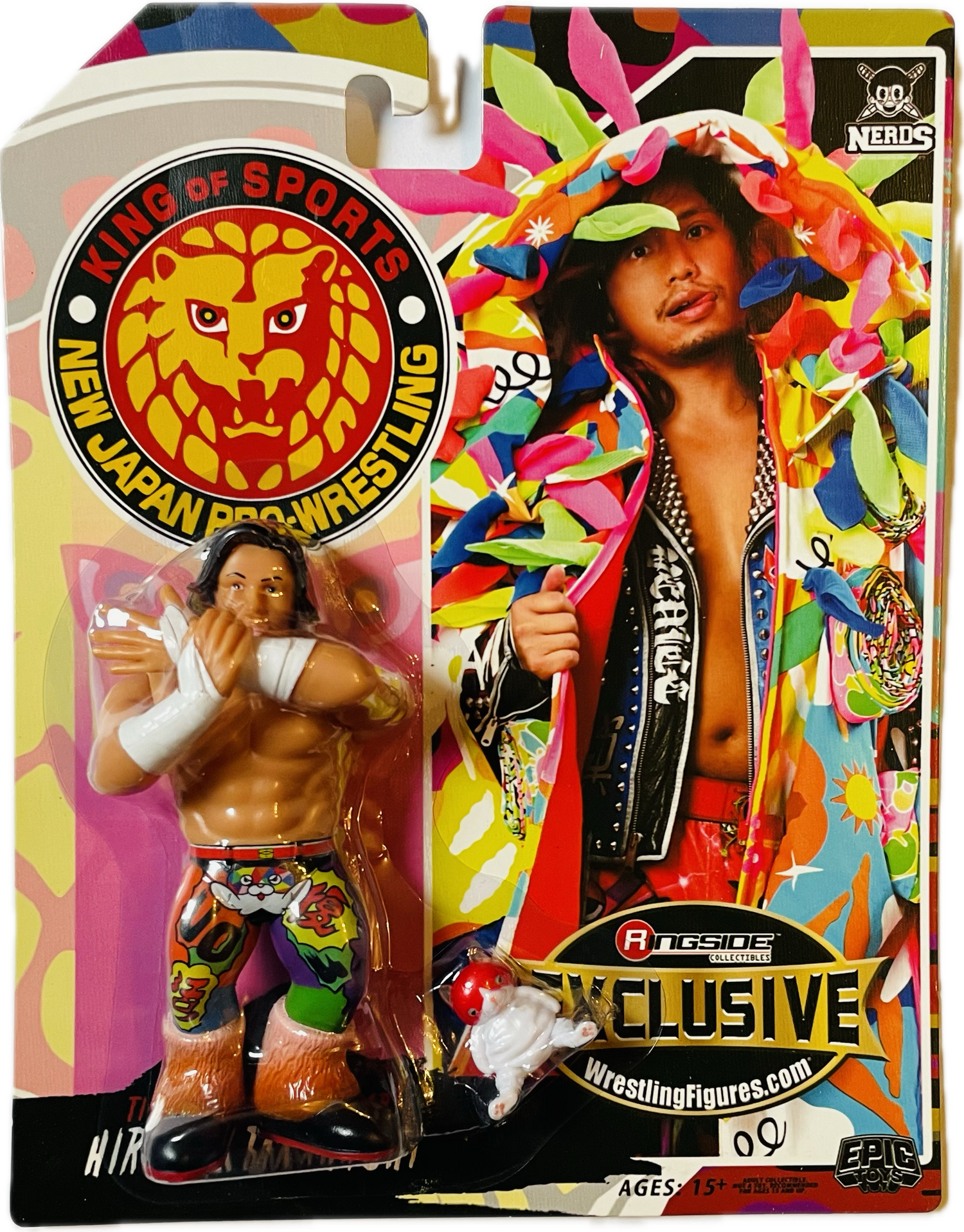 NJPW Epic Toys Hiromu Takahashi [Red Cat Variant] Action & Toy Figures PWcatalog