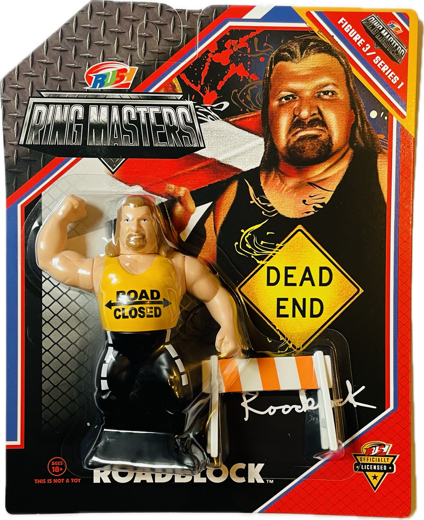 Rush Collectibles Ring Masters Series 1 Roadblock [US Variant] PW Catalog