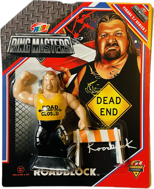 Rush Collectibles Ring Masters Series 1 Roadblock [US Variant] PW Catalog