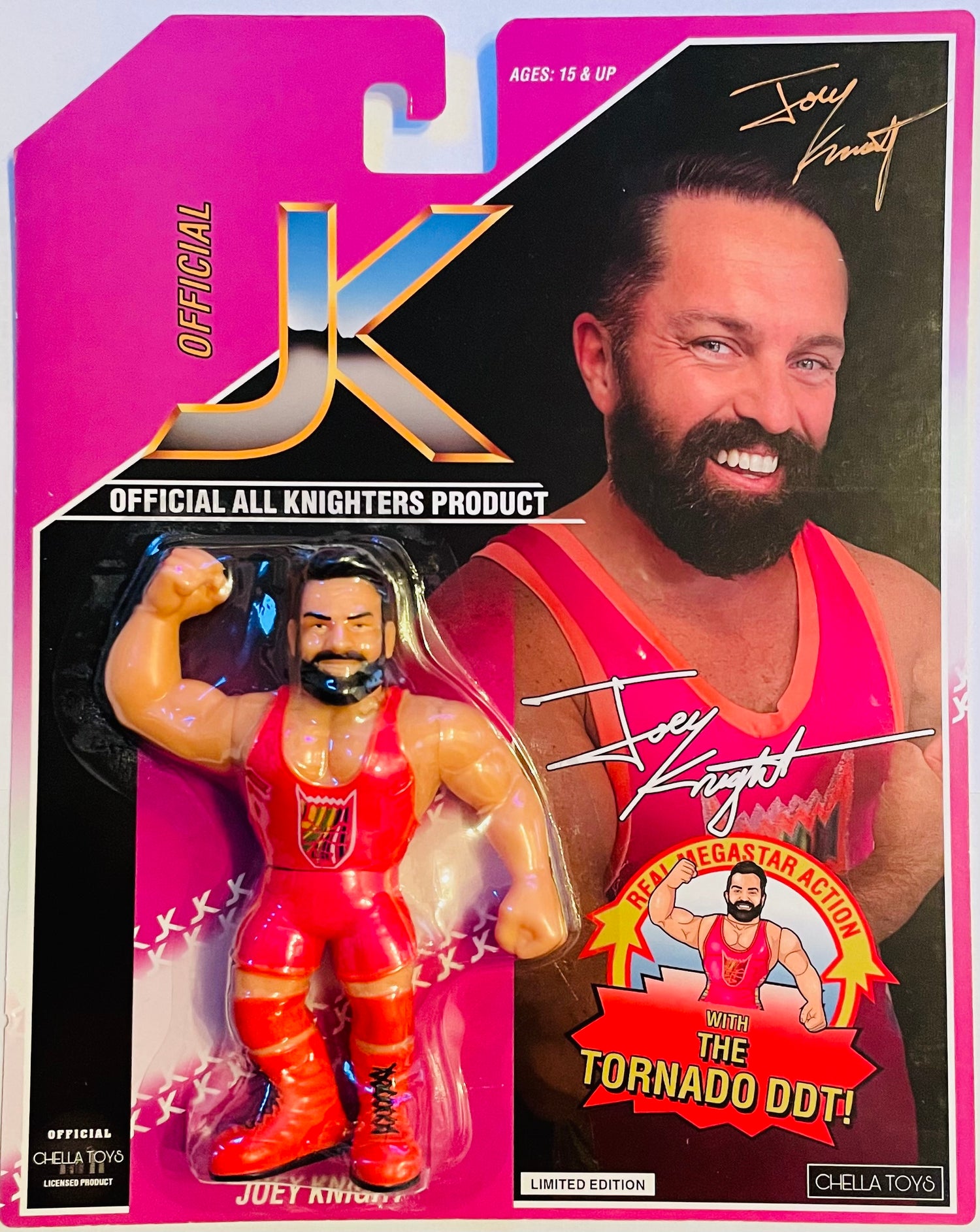 Chella Toys Official All Knighters Joey Knight [Pink Edition] Action & Toy Figures Pwcatalog