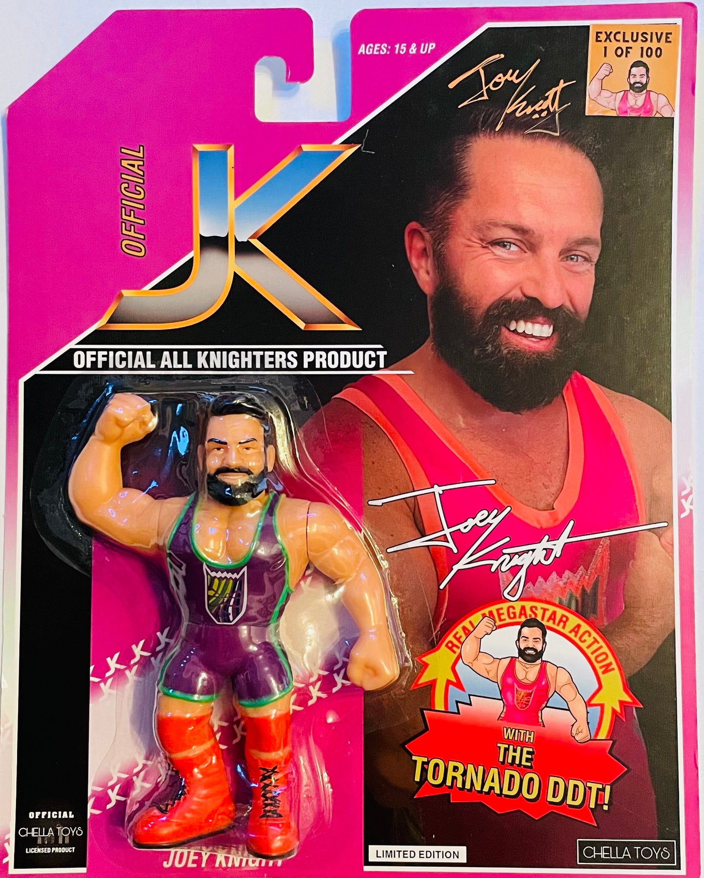 Chella Toys Official All Knighters Joey Knight [Purple Edition] Action & Toy Figures Pwcatalog