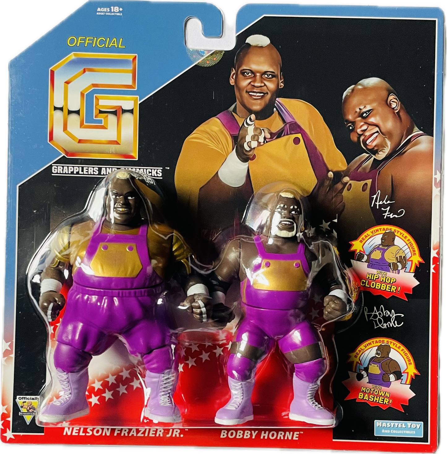 Grapplers & Gimmicks Nelson Frazier Jr. & Bobby Horne [Mabel & Mo] 2-Pack PW Catalog
