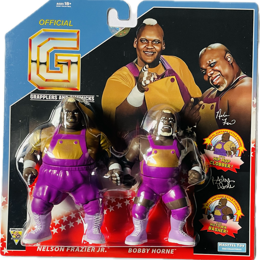 Grapplers & Gimmicks Nelson Frazier Jr. & Bobby Horne [Mabel & Mo] 2-Pack PW Catalog