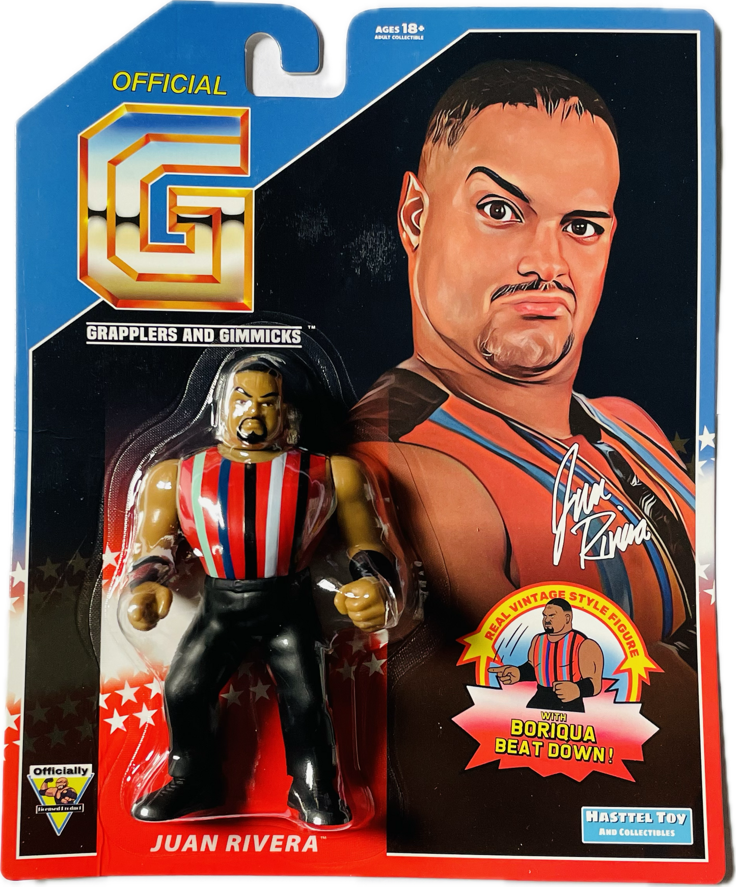 Grapplers & Gimmicks Series 3 Juan Rivera [Savio Vega] PW Catalog