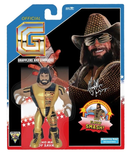 Grapplers & Gimmicks Macho Man Randy Savage [1992, Ring Gear Variant] PW Catalog