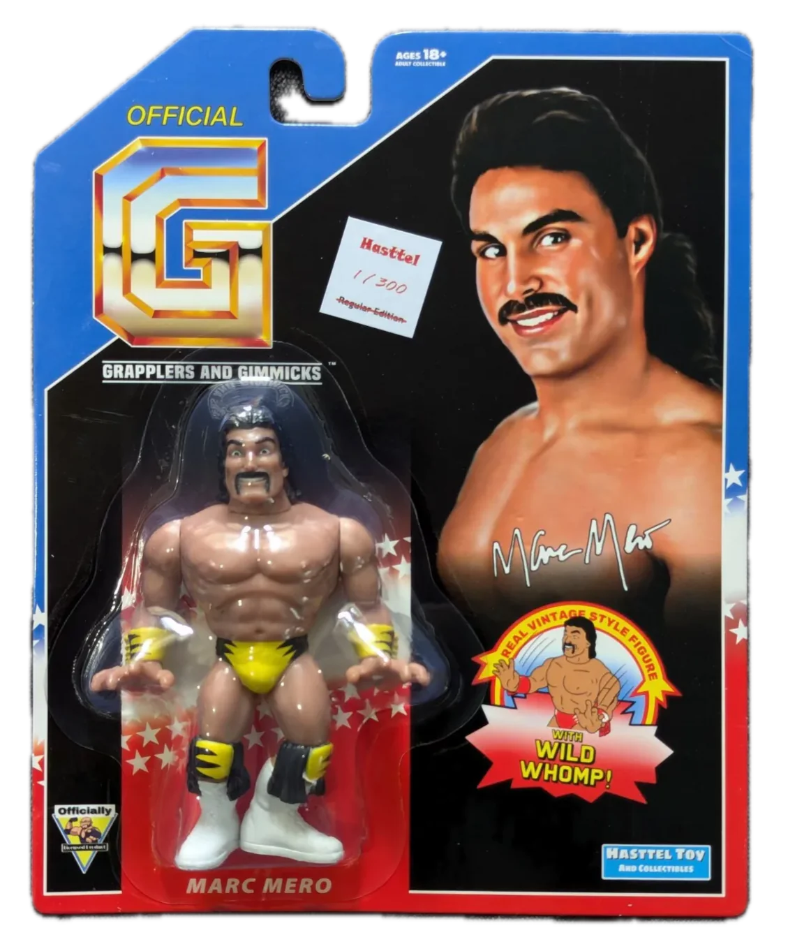 Grapplers & Gimmicks Marc Mero [Yellow & Black Trunks Variant] PW Catalog