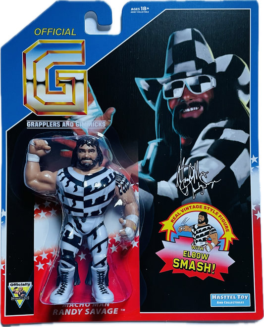 Grapplers & Gimmicks Macho Man Randy Savage [1994, Ring Gear Variant] PW Catalog