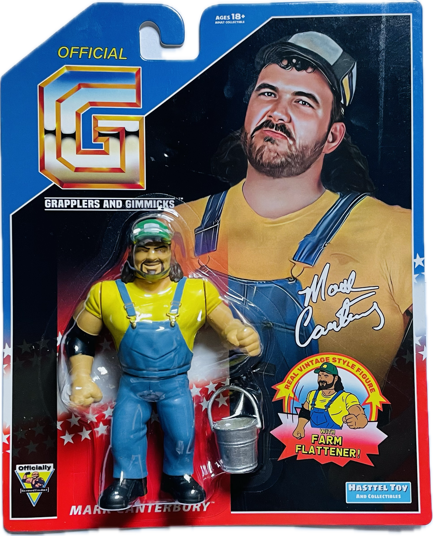 Grapplers & Gimmicks Series 3 Mark Canterbury [Henry O. Godwinn] PW Catalog