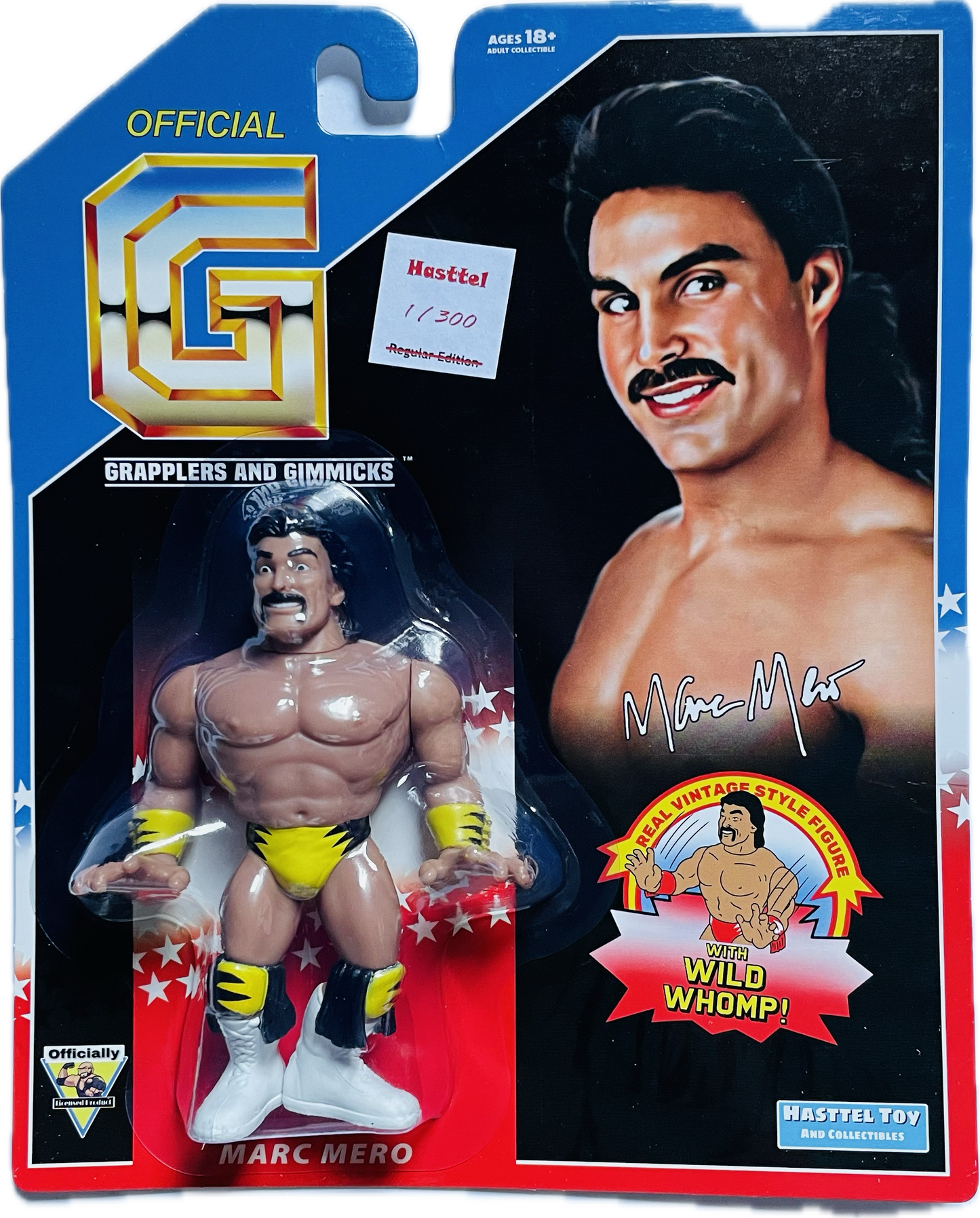Grapplers & Gimmicks Marc Mero [Yellow & Black Trunks Variant] PW Catalog