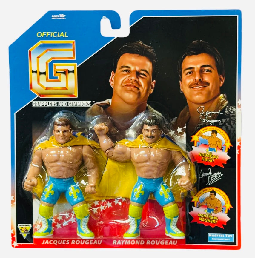 Grapplers & Gimmicks Fabulous Rougeaus 2-Pack PW Catalog